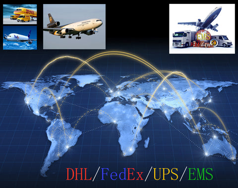 Pay more $30 USD to send by Express Delivery(DHL/Fedex/UPS/EMS)
