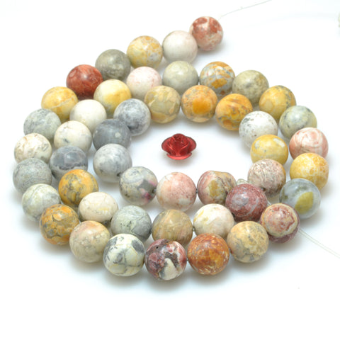 Sky Eye Jasper natural stone matte round loose beads wholesale gemstone for jewelry making diy bracelet 8mm 10mm