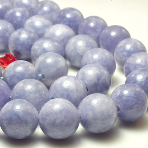 Malaysia jade purple jade stone smooth loose round beads gemstone wholesale jewelry making bracelet necklace diy