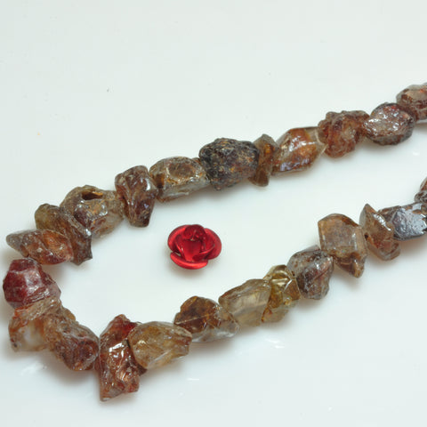 YesBeads natural raw Zircon rough chip loose beads whoelsale zirconia gemstone 5-10mm