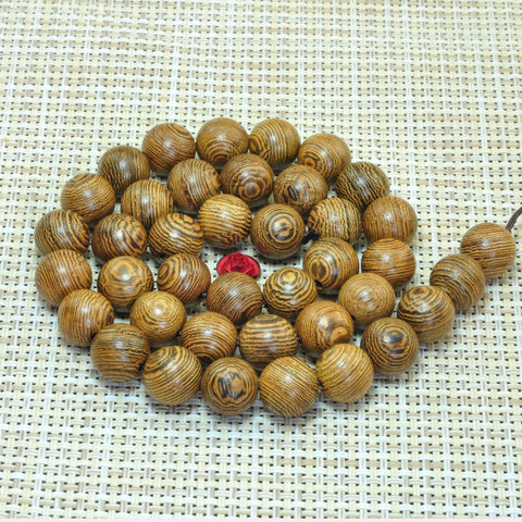 Wenge Wood buddha mala smooth round loose beads wholesale gemstone jewelry making bracelet necklace diy