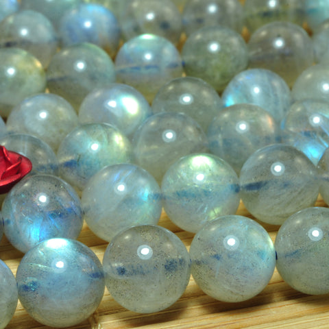 Natural Labradorite A grade smooth loose round beads gemstone wholesale jewelry making