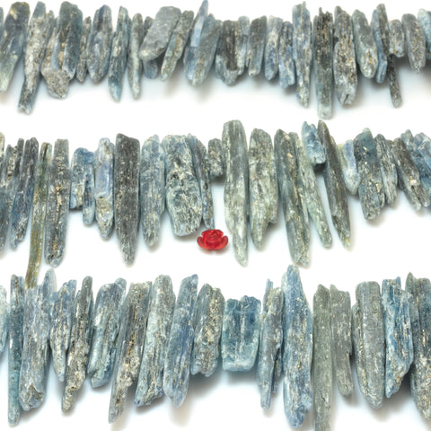 YesBeads Natural Rough Apatite dagger points beads wholesale gemstone jewelry making 15"
