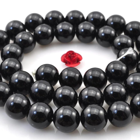 48 pcs of solid color Shell Pearl smooth round beads in 8mm
