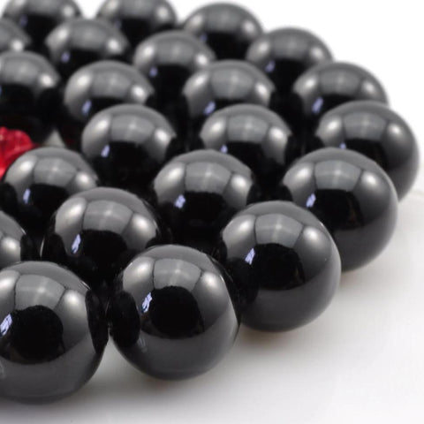 39 pcs of solid color Shell Pearl smooth round beads in 10mm