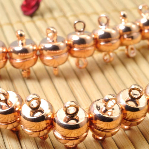 YesBeads Rose Gold plated STRONG Magnetic Clasp wholesale jewelry making findings bracelet clasp