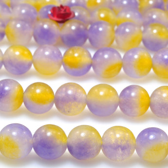 Malaysia Jade Rainbow Jade smooth round loose beads wholesale gemstone jewelry making diy bracelet necklace