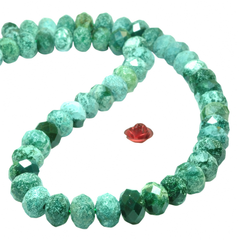Natural Kylin Agate Faceted Rondelle Beads Loose Gemstones Wholesale Jewelry Making Stuff Semi Precious Stone