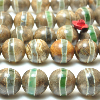YesBeads Tibetan Agate smooth star ring loose beads gemstone wholesale jewelry making bracelet stuff