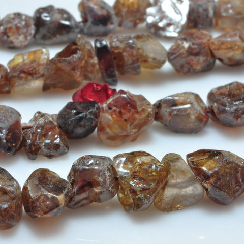 YesBeads natural raw Zircon rough chip loose beads whoelsale zirconia gemstone 5-10mm