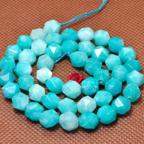 YesBeads Malaysia Jade star cut faceted nugget beads green jade gemstone wholesale jewelry making