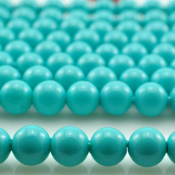 YesBeads Shell Pearl solid color smooth loose round beads wholesale beads jewelry making stuff bracelet diy