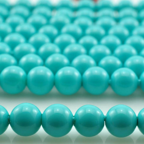 YesBeads Shell Pearl solid color smooth loose round beads wholesale beads jewelry making stuff bracelet diy