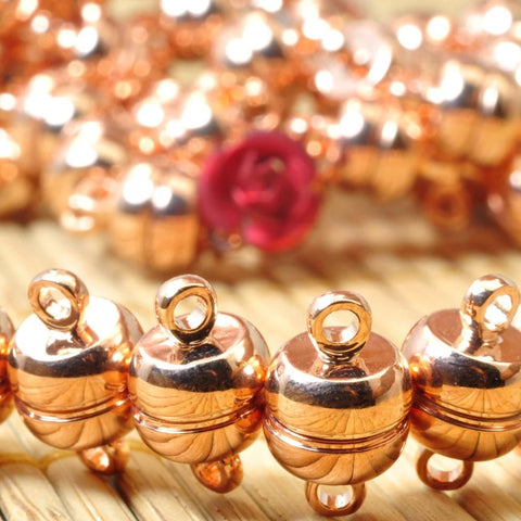 YesBeads Rose Gold plated STRONG Magnetic Clasp wholesale jewelry making findings bracelet clasp